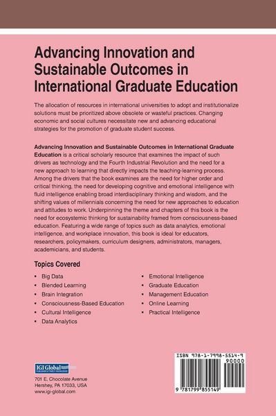 Produktbild: Advancing Innovation and Sustainable Outcomes in International Graduate Education