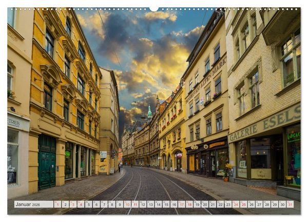 Produktbild: Halle a. d. Saale Impressionen (Wandkalender 2026 DIN A2 quer), CALVENDO Monatskalender