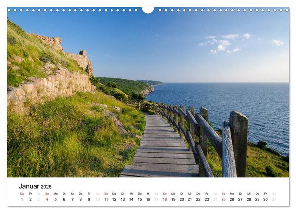Produktbild: Bornholm (Wandkalender 2026 DIN A3 quer), CALVENDO Monatskalender