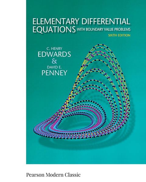 Produktbild: Elementary Differential Equations with Boundary Value Problems (Classic Version)
