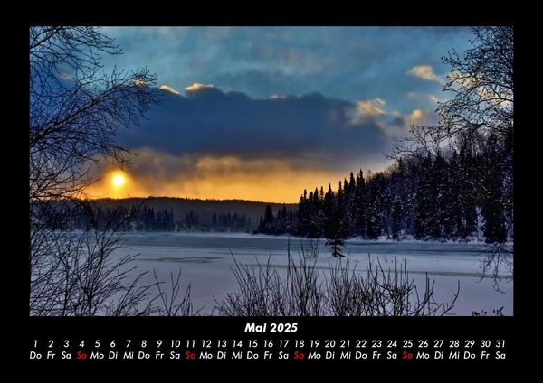 Produktbild: Landschaftskalender 2025 Fotokalender DIN A3