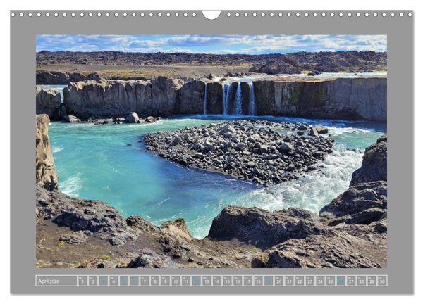 Produktbild: Island Insel der Vielfalt (Wandkalender 2026 DIN A3 quer), CALVENDO Monatskalender