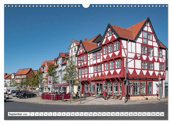 Produktbild: Wolfenb&uuml;ttel - Historisches Fachwerk (Wandkalender 2026 DIN A3 quer), CALVENDO Monatskalender