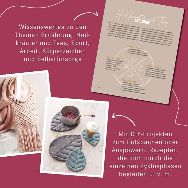 Produktbild: Zyklus-Journal. Dein Begleiter durch alle Zyklusphasen.