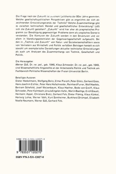Produktbild: Technik und Zukunft