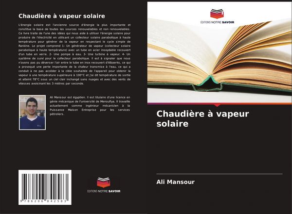 Produktbild: Chaudi&egrave;re &agrave; vapeur solaire