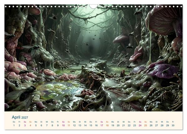 Produktbild: Geografie der Seele - Gef&uuml;hle als Landschaften (Wandkalender 2027 DIN A3 quer), CALVENDO Monatskalender