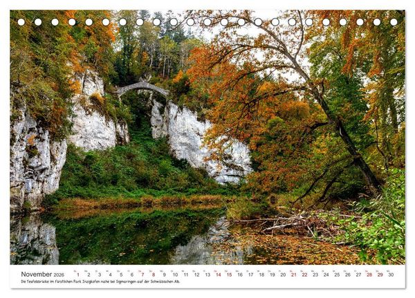 Produktbild: Sehenswertes Baden-W&uuml;rttemberg (Tischkalender 2026 DIN A5 quer), CALVENDO Monatskalender