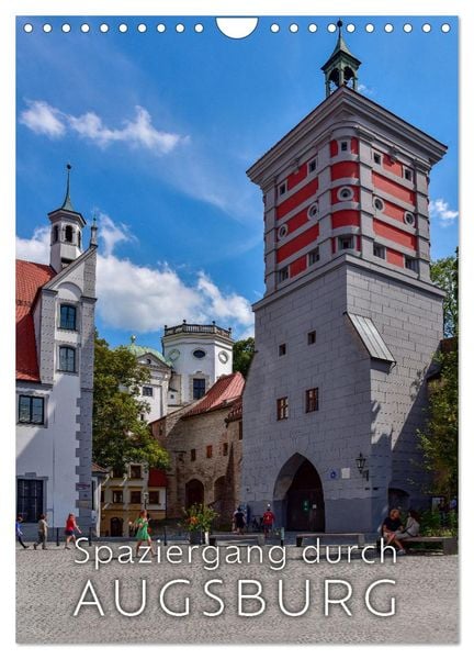 Produktbild: Spaziergang durch Augsburg (Wandkalender 2026 DIN A4 hoch), CALVENDO Monatskalender