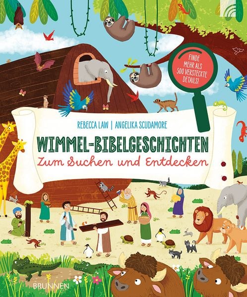 Produktbild: Wimmel-Bibelgeschichten zum Suchen und Entdecken