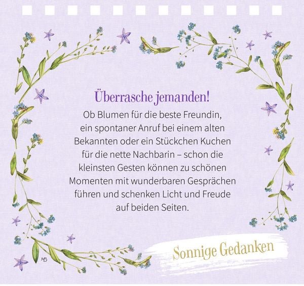 Produktbild: Sonne f&uuml;r jeden Tag