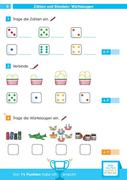 Produktbild: Mathe-Testblock So gut bin ich! 1. Klasse