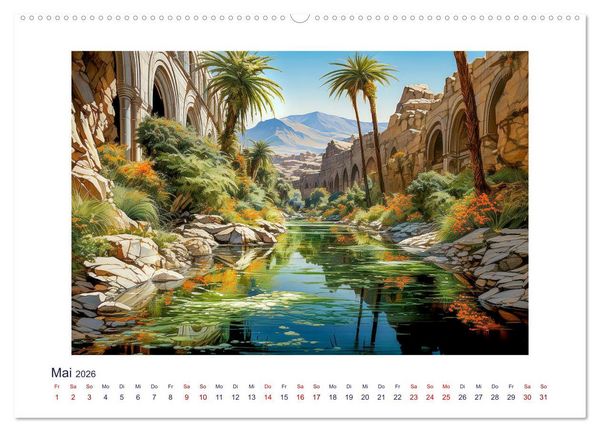 Produktbild: Die Karawane zieht weiter (Wandkalender 2026 DIN A2 quer), CALVENDO Monatskalender