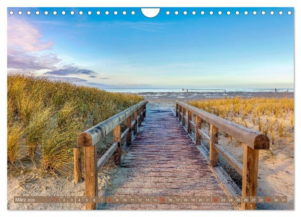 Produktbild: Meine Liebe zu Norden-Norddeich (Wandkalender 2026 DIN A4 quer), CALVENDO Monatskalender