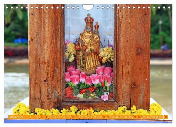 Produktbild: Indien - Das christliche Goa (Wandkalender 2026 DIN A4 quer), CALVENDO Monatskalender