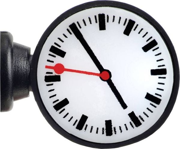 Produktbild: Viessmann Modelltechnik H0 Bahnhofsuhr einfach Fertigmodell 1383 1St.