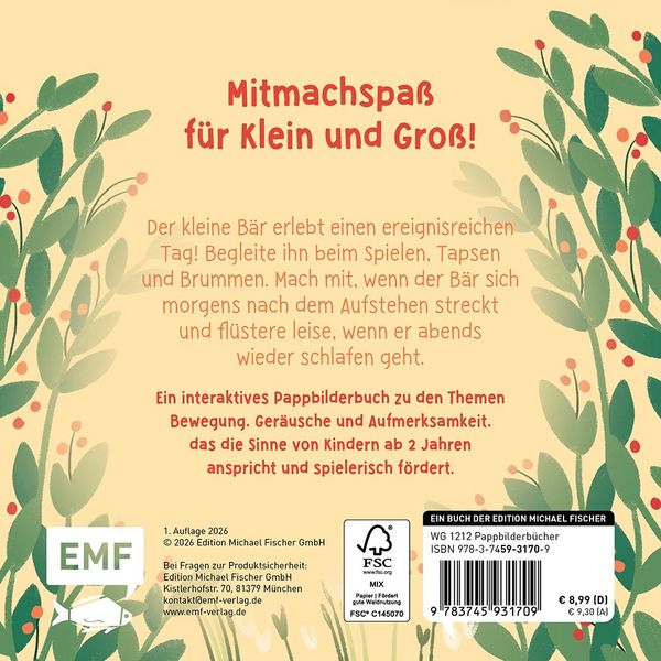 Produktbild: Lass uns brummen, spielen, tapsen, kleiner B&auml;r