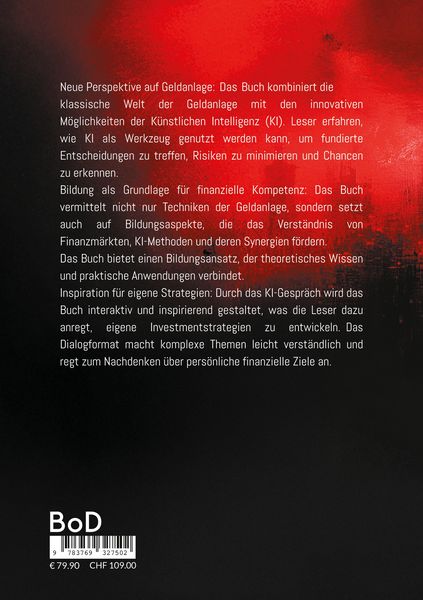 Produktbild: Bildung Wissen - Inspiration der Geldanlage im KI-Gespr&auml;ch