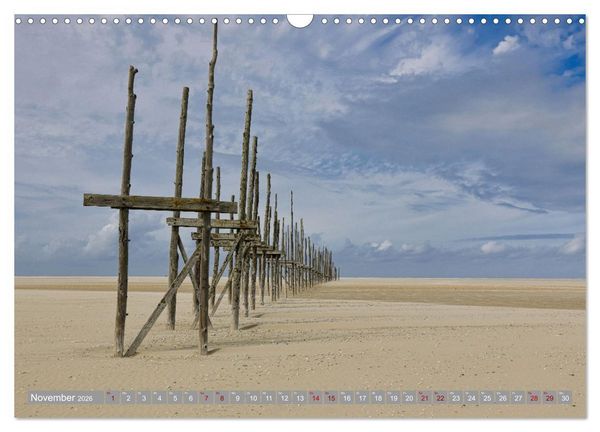 Produktbild: Vlieland Perle an der Nordsee (Wandkalender 2026 DIN A3 quer), CALVENDO Monatskalender