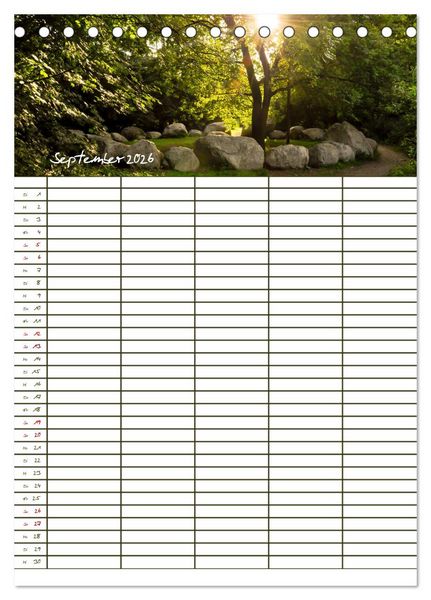 Produktbild: Rhein-Kreis Neuss - Der Familienkalender (Tischkalender 2026 DIN A5 hoch), CALVENDO Monatskalender
