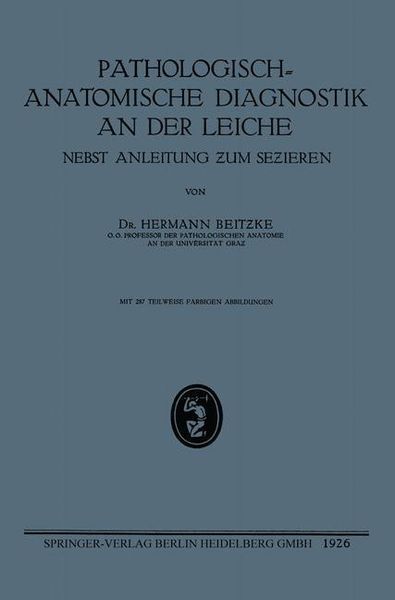 Produktbild: Pathologisch-Anatomische Diagnostik an der Leiche