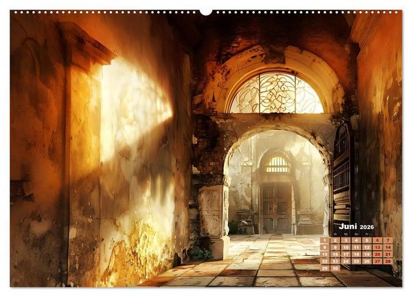 Produktbild: T&uuml;ren, die Geschichten erz&auml;hlen (Wandkalender 2026 DIN A2 quer), CALVENDO Monatskalender