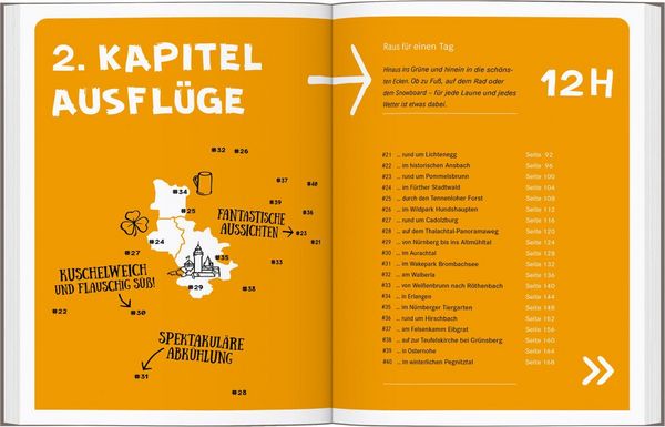 Produktbild: 52 kleine & gro&szlig;e Eskapaden N&uuml;rnberg, F&uuml;rth und Erlangen