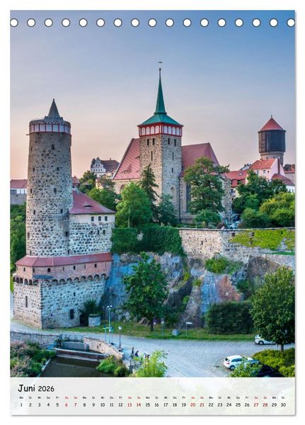 Produktbild: Bautzen - Die Sch&ouml;ne im Osten (Tischkalender 2026 DIN A5 hoch), CALVENDO Monatskalender