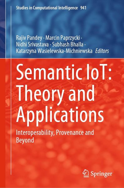 Produktbild: Semantic IoT: Theory and Applications