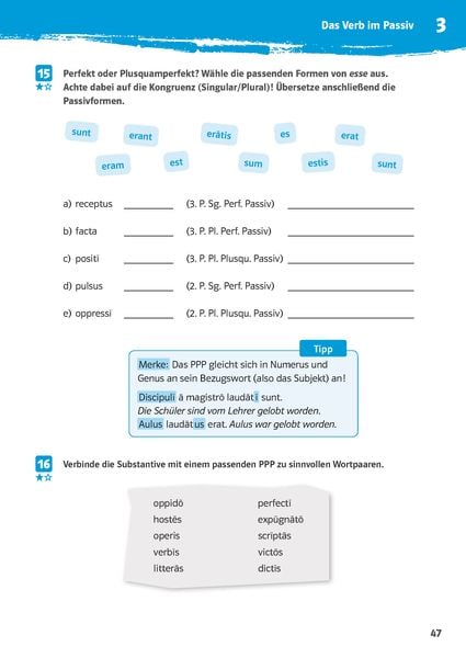 Produktbild: 10-Minuten-Training Latein Gram. Verben konjug. 1./2. Lj.