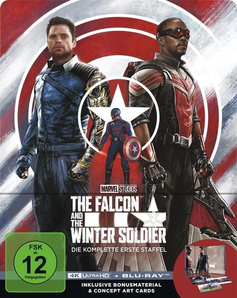 The Falcon and the Winter Soldier - Staffel 1 - Limited Edition (2 4K Ultra HD) (+ 2 Blu-ray)