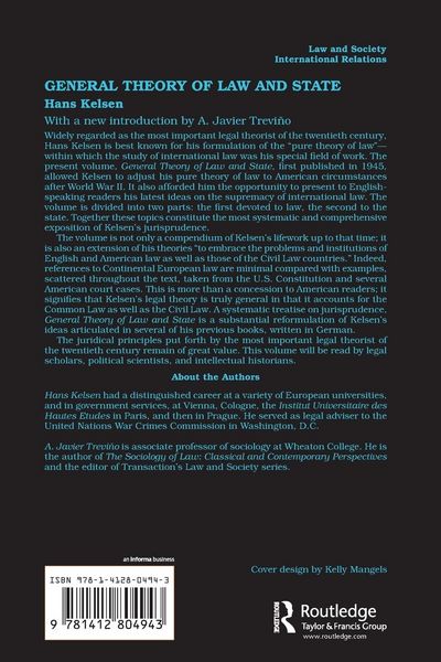 Produktbild: General Theory of Law and State