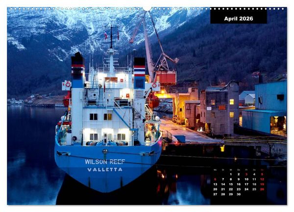 Produktbild: Bitte ein Schiff! (hochwertiger Premium Wandkalender 2026 DIN A2 quer), Kunstdruck in Hochglanz