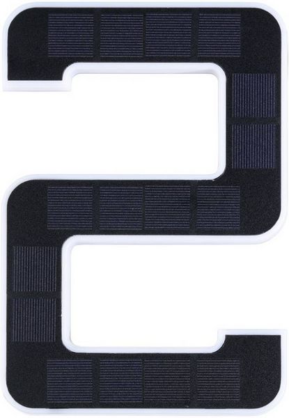 Produktbild: Paulmann 79843 Solar-Hausnummernleuchte 0.20W Warmwei&szlig; Schwarz