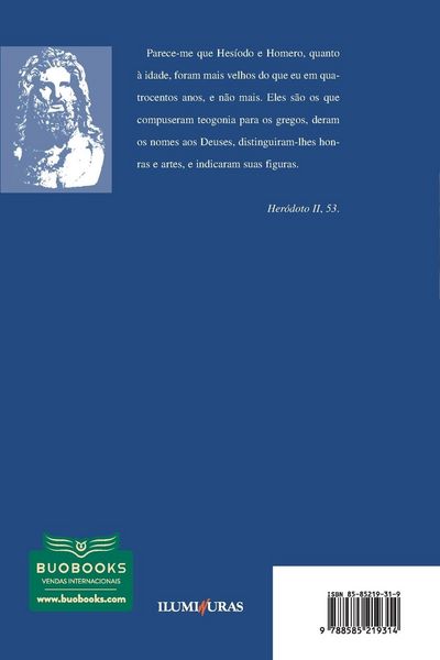 Produktbild: Teogonia a origem dos deuses