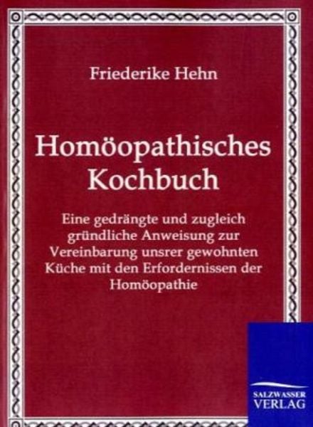 Homöopathisches Kochbuch