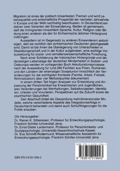 Produktbild: Aussiedler in Deutschland