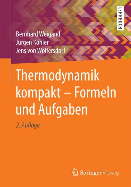 Produktbild: Thermodynamik kompakt - Formeln und Aufgaben