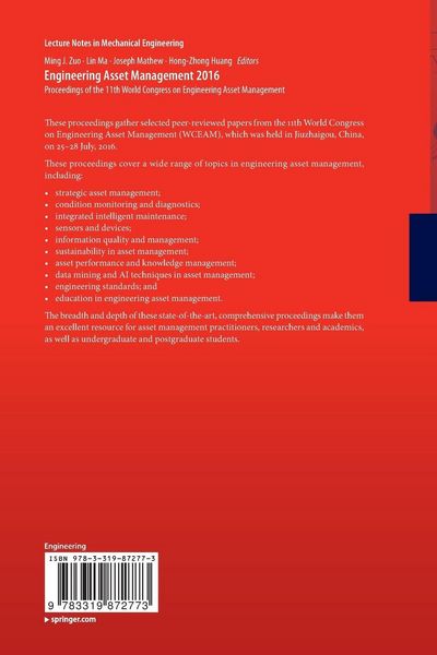 Produktbild: Engineering Asset Management 2016