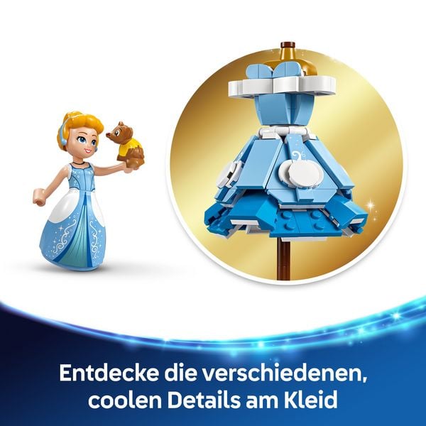 Produktbild: LEGO ǀ Disney Princess Cinderellas Kleid - Bauspielzeug mit Figur 43266