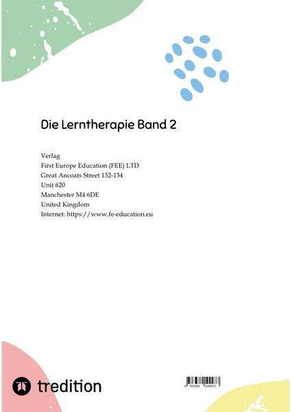 Produktbild: Die Lerntherapie Band 2