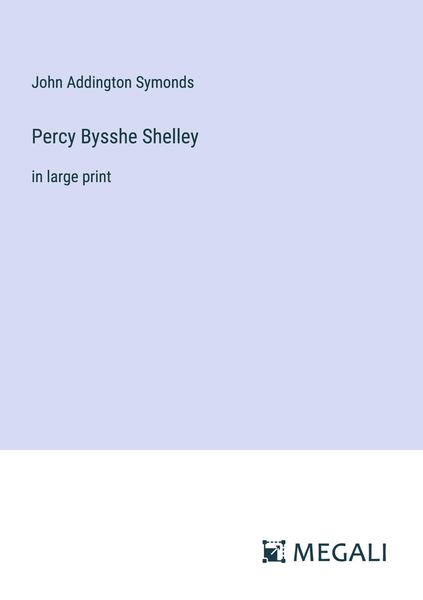 Produktbild: Percy Bysshe Shelley