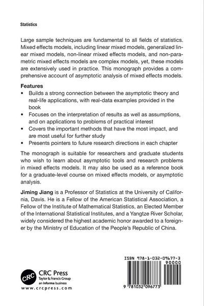 Produktbild: Asymptotic Analysis of Mixed Effects Models