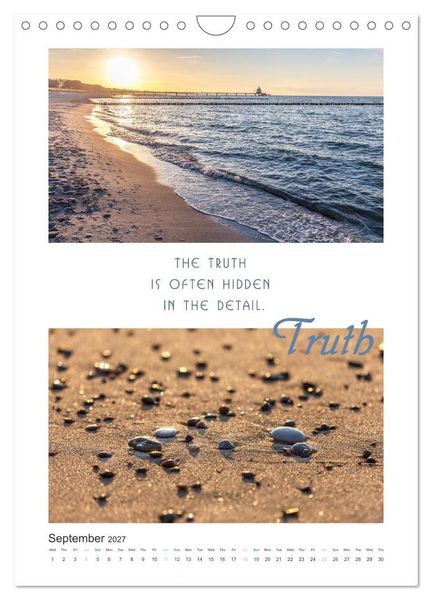 Produktbild: Inspiration for your Journey (Wall Calendar 2027 DIN A4 portrait), CALVENDO 12 Month Wall Calendar