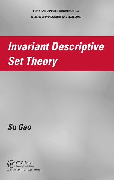 Produktbild: Invariant Descriptive Set Theory