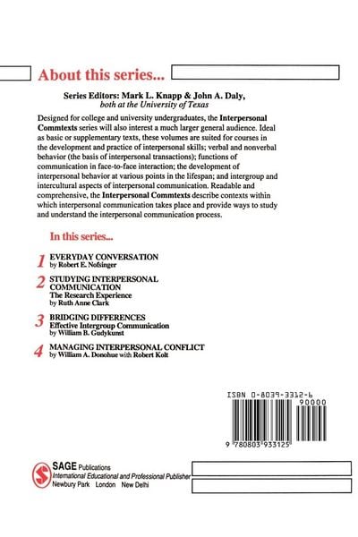 Produktbild: Managing Interpersonal Conflict
