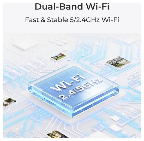 Produktbild: Reolink E Series E540 WLAN IP &Uuml;berwachungskamera 2560 x 1920 Pixel