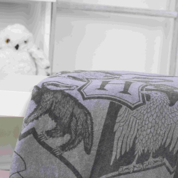 Produktbild: Harry Potter 6174413515 - Velourstuch grau - Aktion, 70x140 cm, 100% Baumwolle