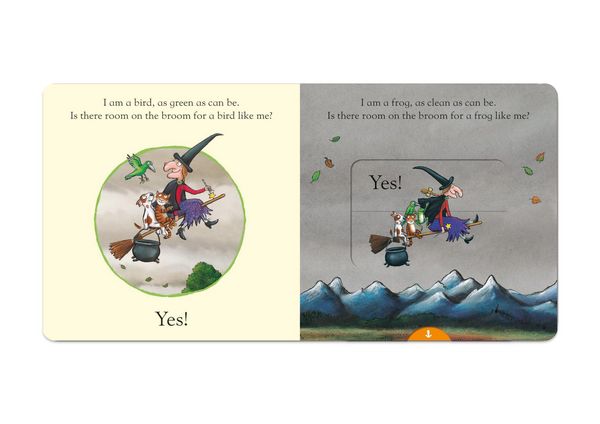 Produktbild: Room on the Broom: A Push, Pull and Slide Book