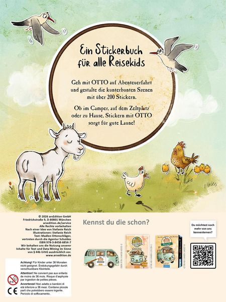 Produktbild: OTTO f&auml;hrt los &ndash; Mein OTTO-Stickerbuch